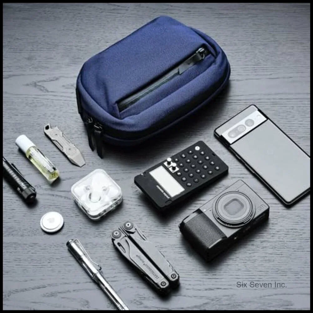 Compact Camera Sling Bag Crossbody Minimal EDC Travel Photography Essentials